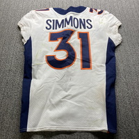 Crucial Catch - Broncos Justin Simmons Game Worn Jersey (10/12/23) Size ...