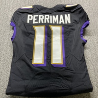 NFL - Ravens Brashad Perryman Game Issued Jersey 2017 Season Size 40