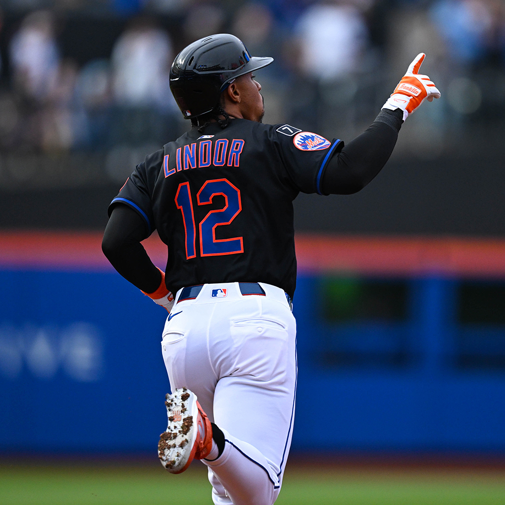 Francisco Lindor #12 - Game-Used Jersey - Hits 11th & 12th Home