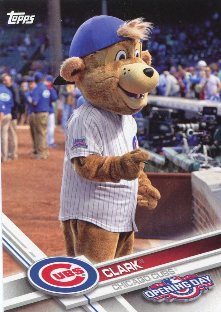 2017 Topps Opening Day Mascots #M23 Clark