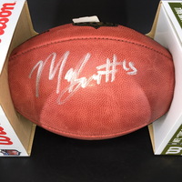 Red Cross - Chiefs Marquise Brown Signed Authentic Football