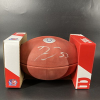 Colts - Darius Leonard Signed Authentic Football With Colts Logo
