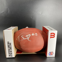 NFL - Bears Tyler Scott Signed Authentic Football