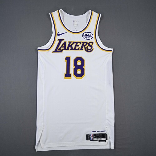 Image of Bufkin, Kobe - Los Angeles Lakers - Association Edition Jersey - Worn 4 Games - 1/17/26, 2/22/26, 2/28/26 & 3/1/26 - 2025-26 NBA Season