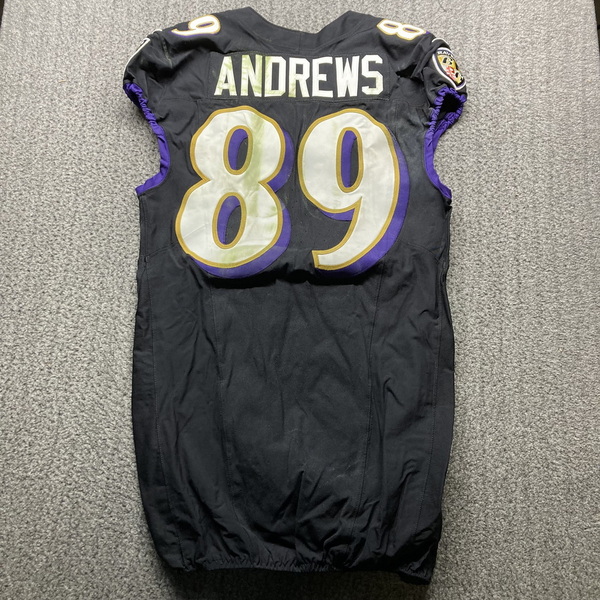 Crucial Catch - Ravens Mark Andrews Game Worn Jersey (10/26/2025) Size 40