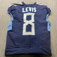 Crucial Catch - Titans Will Levis Signed Game Worn Jersey (10/13/2024) S...