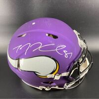 Shriners - Vikings TJ Hockenson Signed Authentic Speed Helmet