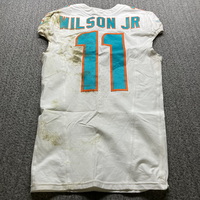 International Games - Dolphins Cedrick Wilson Jr. Game Worn Jersey (11/0...