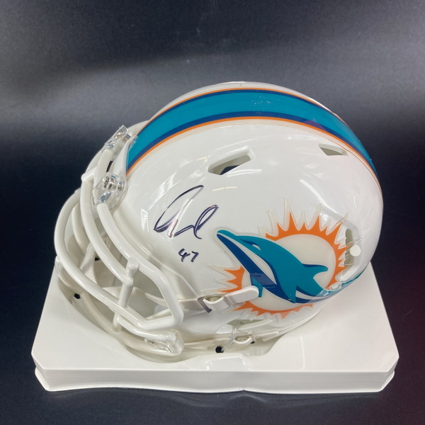 Dolphins - Kiko Alonso Signed Mini Helmet