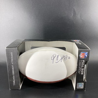 Dolphins - Preston Williams Signed Panel Ball With Dolphins Logo