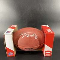 NFL - Bengals Trey Hendrickson Signed Authentic Football with Pro Bowl Logo