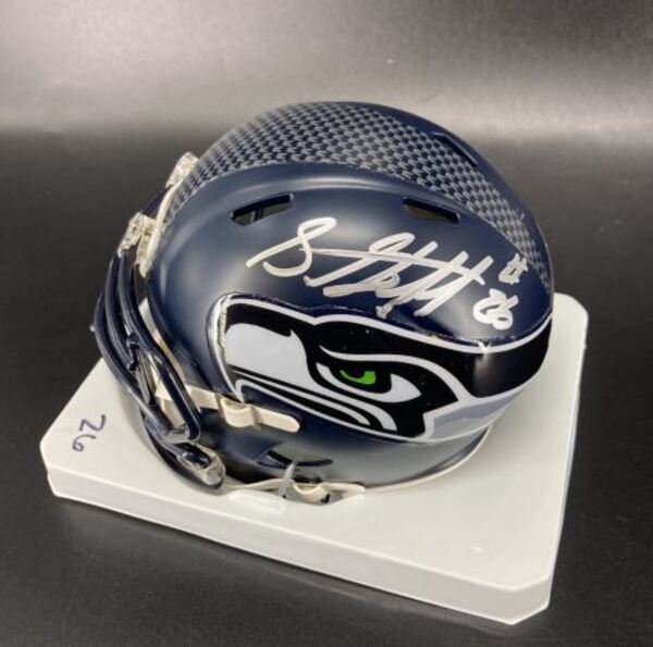 Seahawks - Shaq Griffin Signed Mini Helmet (Not Authenticated)