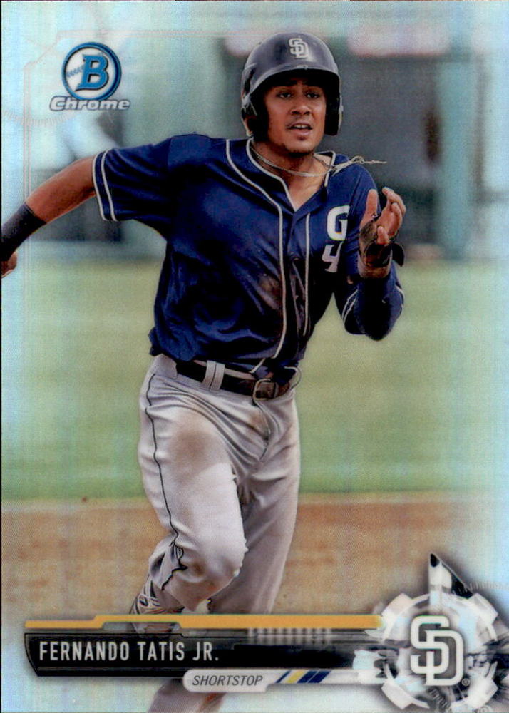 2017 Bowman Chrome Draft Refractors #BDC71 Fernando Tatis Jr.