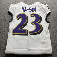London Games - Ravens Rock Ya-Sin Game Worn Jersey (10/15/23) Size 38 Wa...