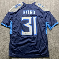 Titans - Kevin Byard Signed Replica Jersey Size Large