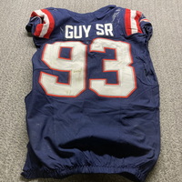International Games - Patriots Lawrence Guy Sr. Game Worn Jersey (11/12/...