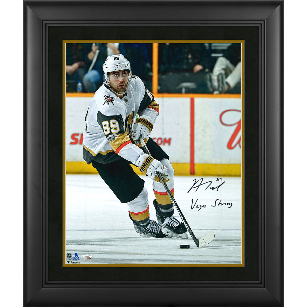 Alex Tuch Vegas Golden Knights Framed Autographed 16