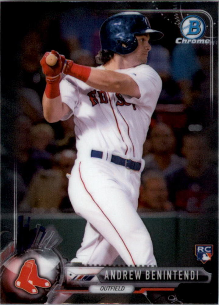 2017 Bowman Chrome Mini #23 Andrew Benintendi