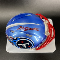 NFL - Titans Will Levis Signed Flash Mini Helmet
