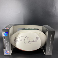 Jets - Antonio Cromartie Signed Panel Ball with Jets Logo