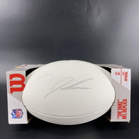 Red Cross - Rams Quindell Johnson Signed Composite Football