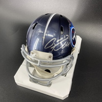 Titans - Ryan Tannehill Signed Mini Helmet