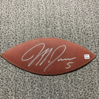 NFL - Browns Jeff Garcia Signed Authentic Panel