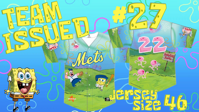 SpongeBob Squarepants Jersey #27 Hunter Hodges