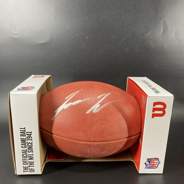 NFL - Raiders Tyree Wilson signed authentic football