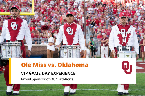 Ole Miss vs. Oklahoma | November 14, 2026 (with hotel stay)