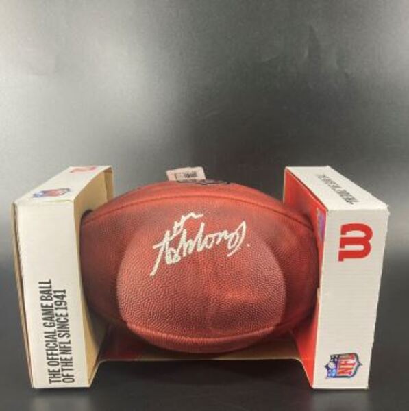 NFL - Raiders Ashton Jeanty Signed Authentic Football