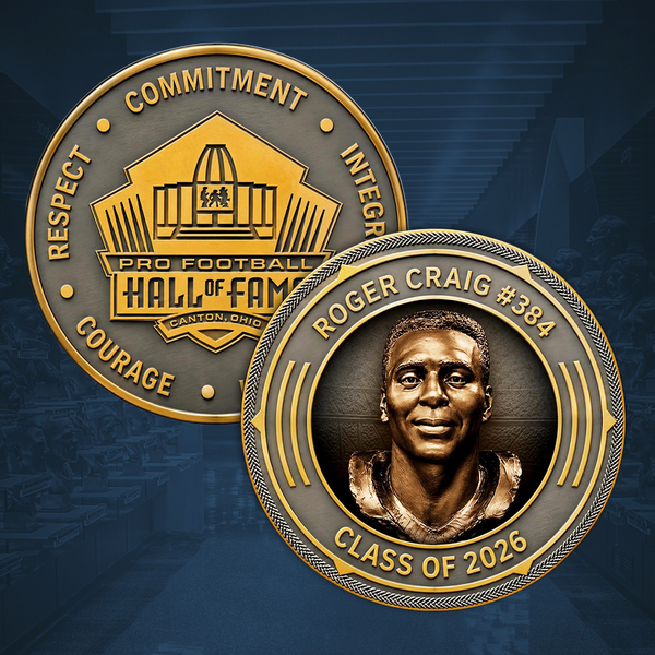 Roger Craig Football's Greatest Coin