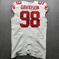International Series - Giants DJ Davidson Game Used Jersey (11/10/24) Si...