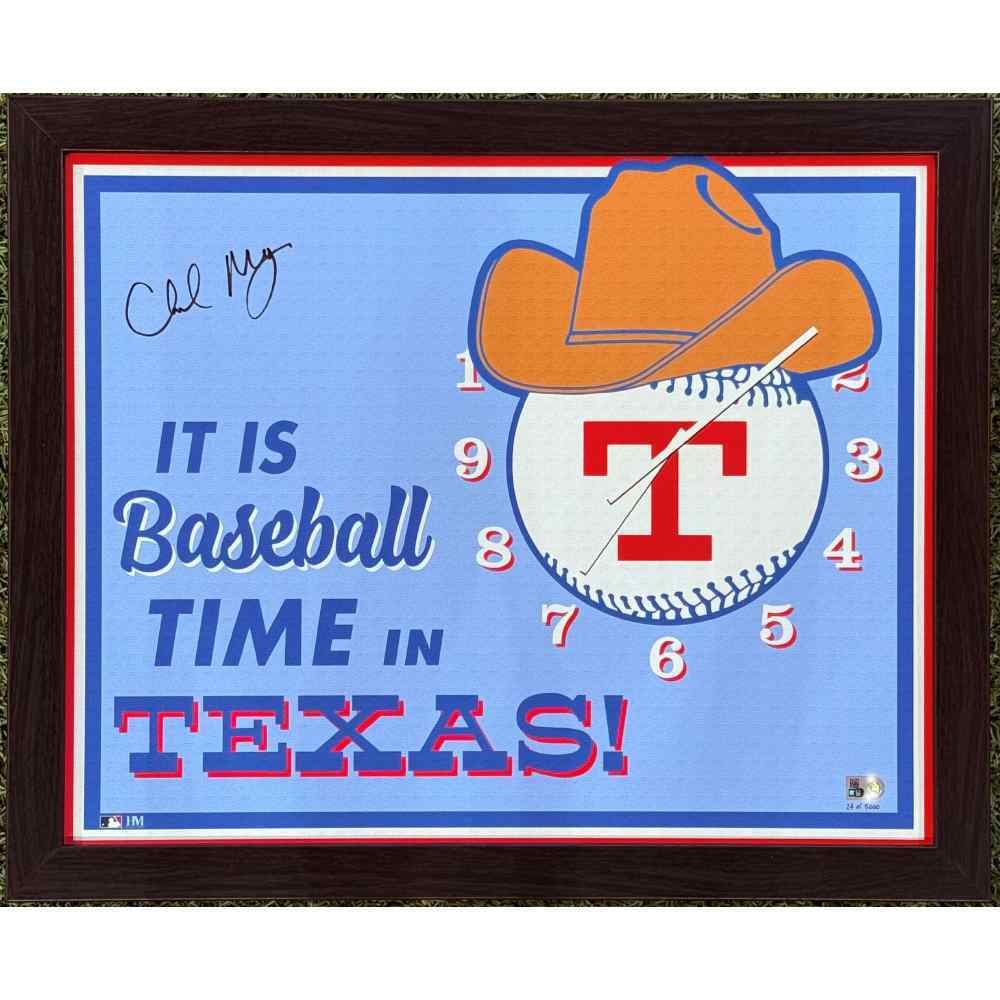 Chuck Morgan Autographed 16