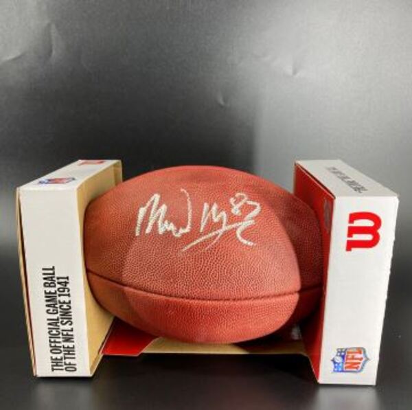 NFL - Raiders Michael Mayer Signed Authentic Football