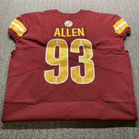 NFL - Commanders Jonathan Allen Signed Authentic Jersey Size 52