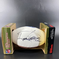Titans - Derrick Henry Signed Panel Football With Titans Logo