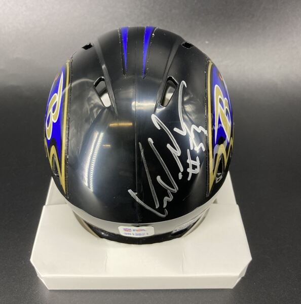 NFL - Ravens Kyle Van Noy Signed Mini Helmet