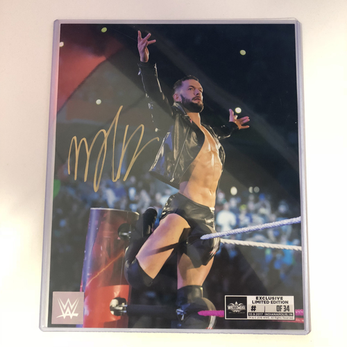 Finn Bálor SIGNED 8 x 10 Limited Edition WrestleMania Photo (#1 of 34)