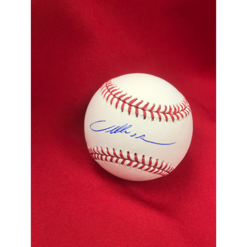 willie mcgee autographed baseball