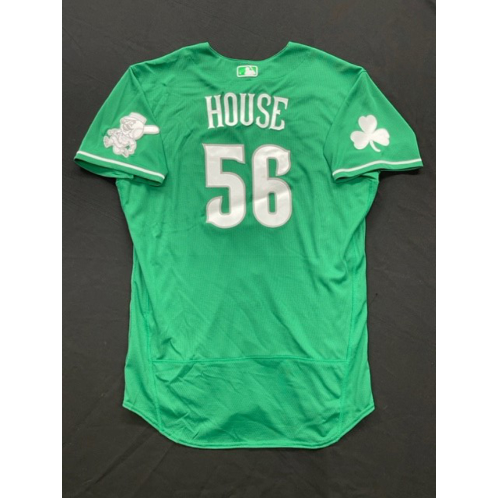 JR House Team Issued 2022 St. Patrick's Day Jersey Size 46