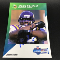 NFL - Vikings John Randle Signed Postcard