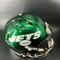 Jets - Zach Wilson Signed Authentic Speed Helmet