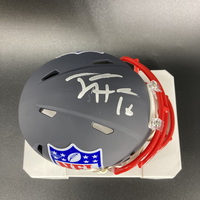 NFL - Vikings Jaren Hall Signed NFL Shield Mini Helmet