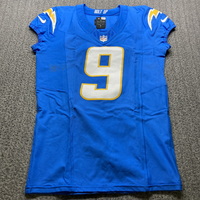 STS - Chargers DJ Chark Game Used Jersey (11/10/24) Size 40