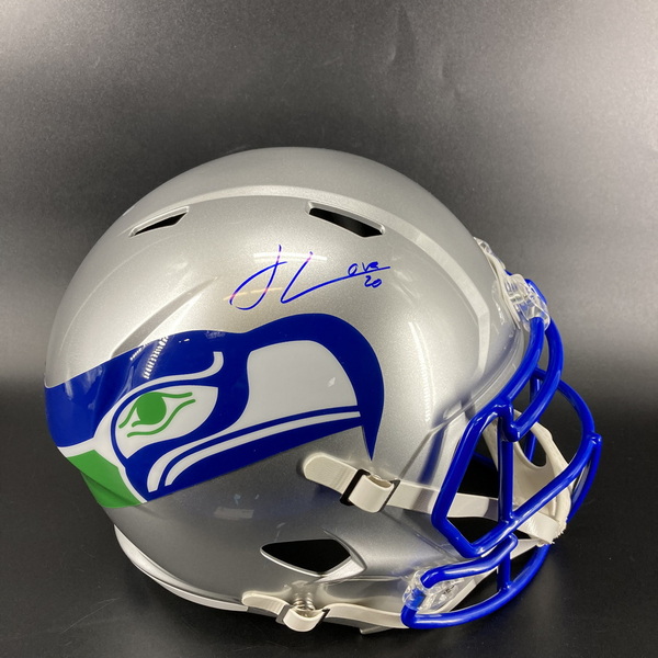 NFL - Seahawks Julian Love Signed Alternate Replica Speed Helmet