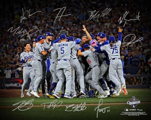 PRESALE: Los Angeles Dodgers Autographed 2025 World Series