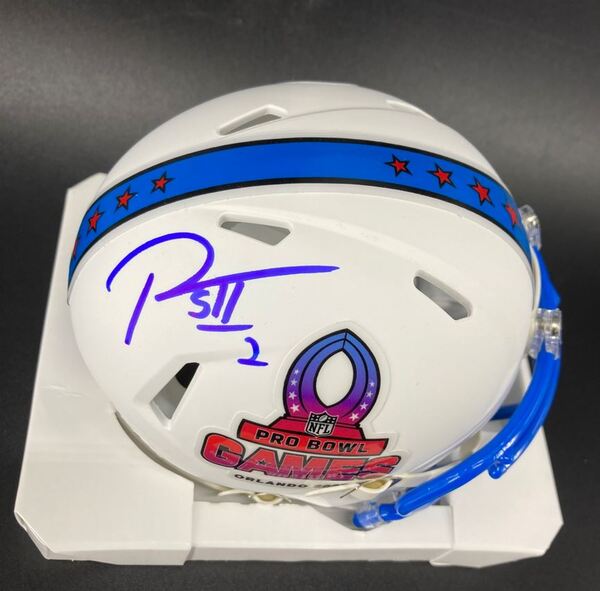 NFL - Broncos Patrick Surtain II Signed Pro Bowl Games Mini Helmet