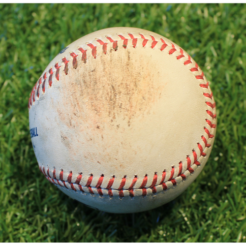 Game-Used Baseball: Aaron Bummer 118th Career Strikeout (CWS @ KC 8/1/20)