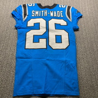 International Series - Panthers Chau Smith-Wade Game Used Jersey (11/10/...